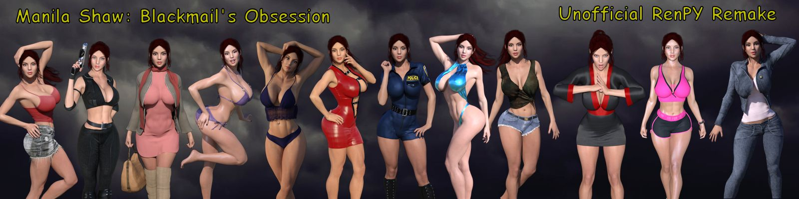 Manila Shaw: Blackmail's Obsession RenPY Remake [Phalzyr]