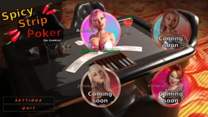 Spicy Strip Poker [Gambler]
