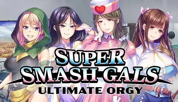 Super Smash Gals Ultimate Orgy poster